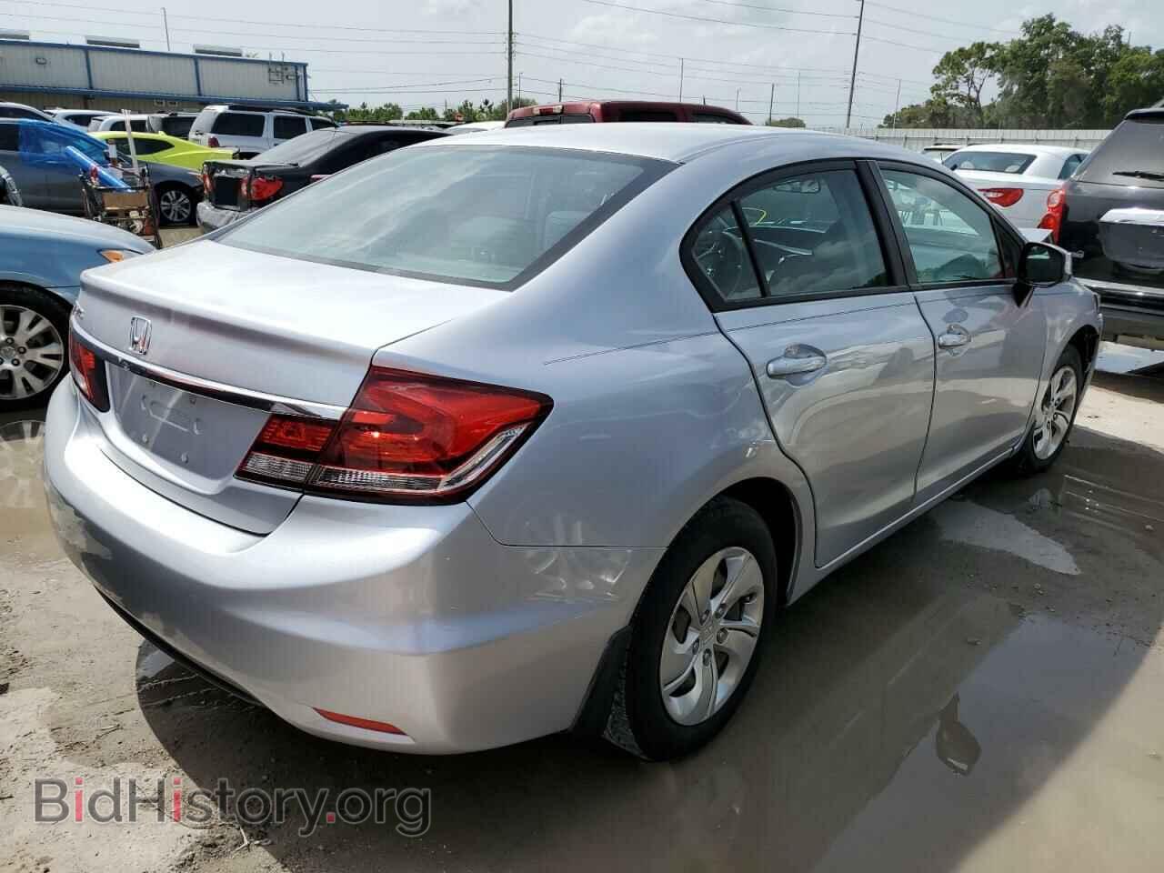 2013 HONDA CIVIC - VIN: 19XFB2F53DE045790 - Фото 4