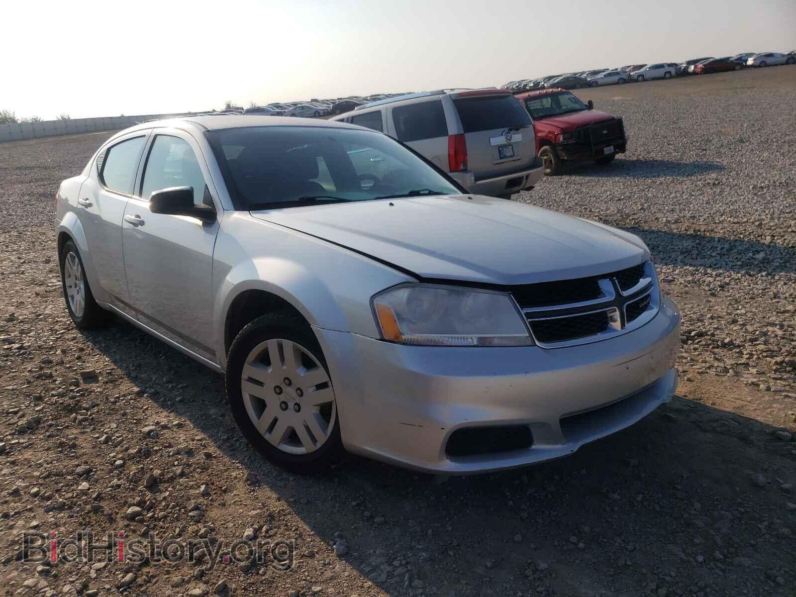 Photo 1C3CDZAB8CN325562 - DODGE AVENGER 2012