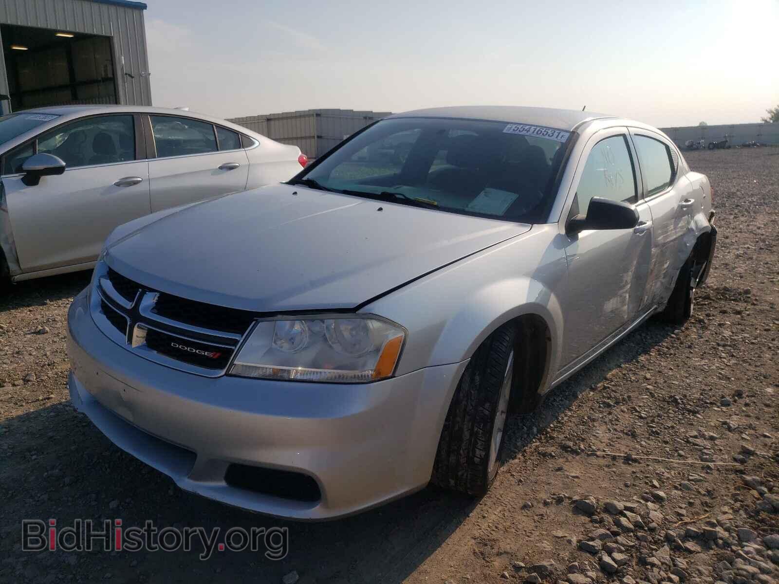 2012 DODGE AVENGER - VIN: 1C3CDZAB8CN325562 - Фото 2