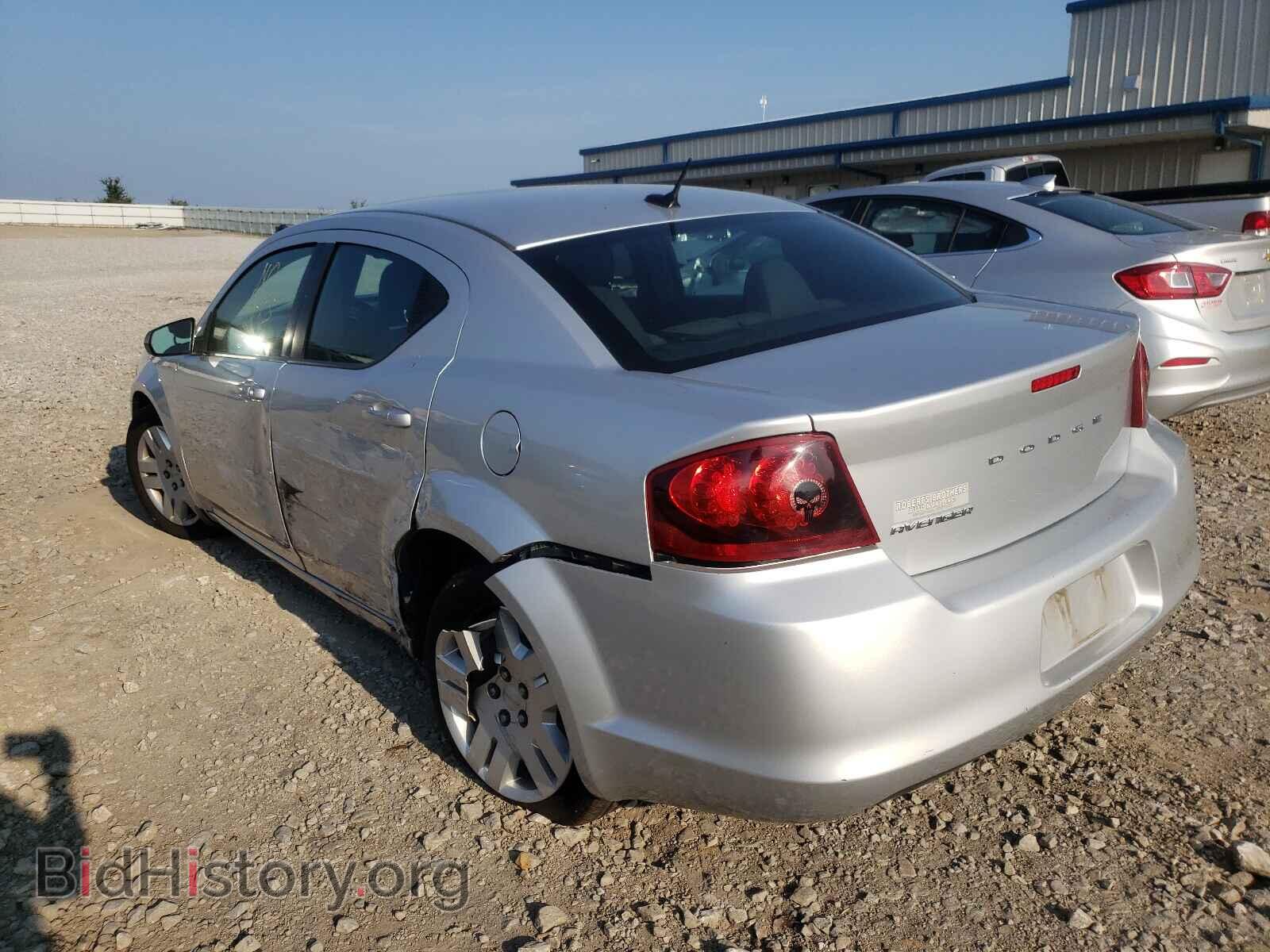 2012 DODGE AVENGER - VIN: 1C3CDZAB8CN325562 - Фото 3