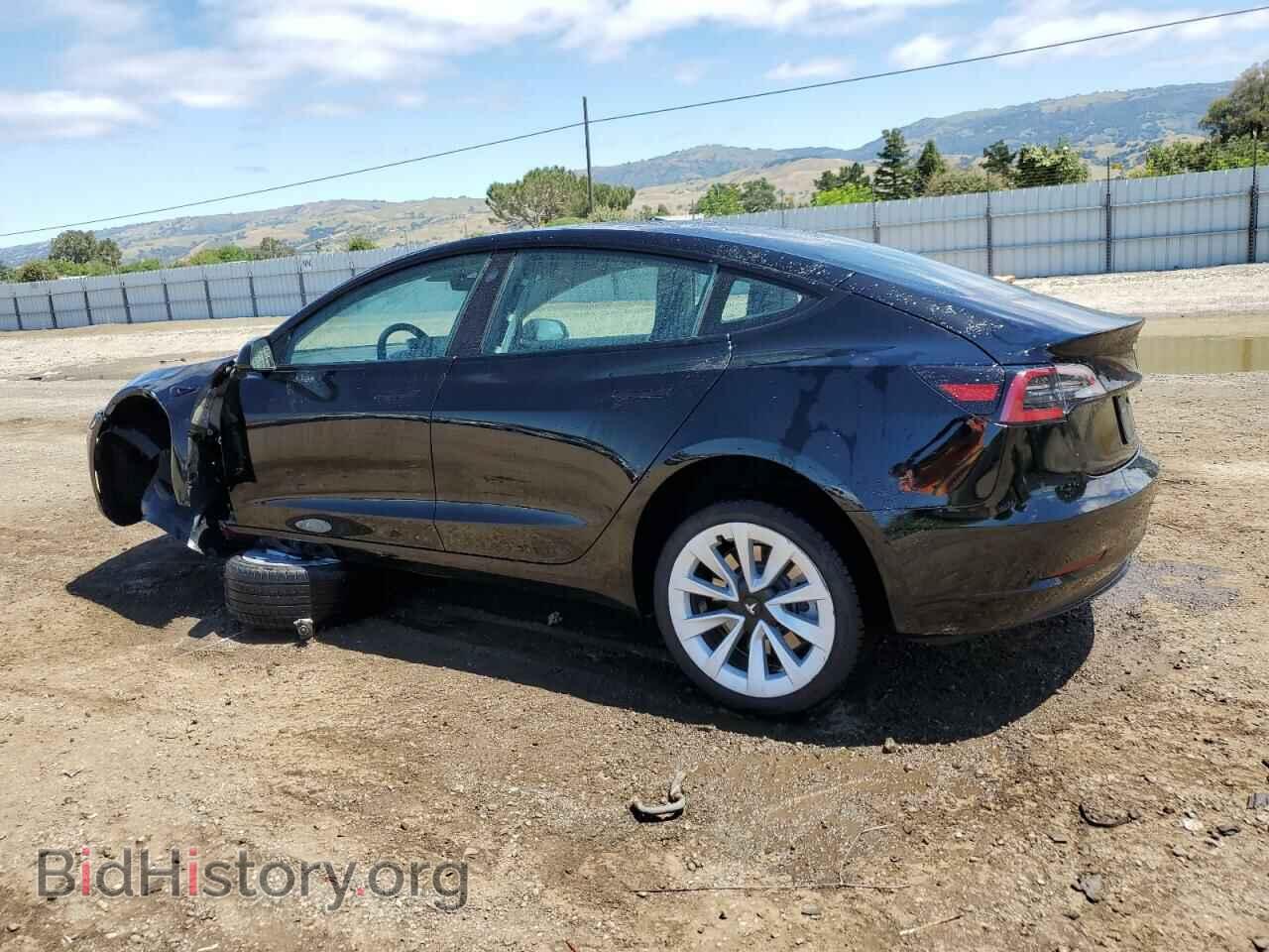2022 TESLA MODEL 3 - VIN: 5YJ3E1EAXNF188640 - Photo 2