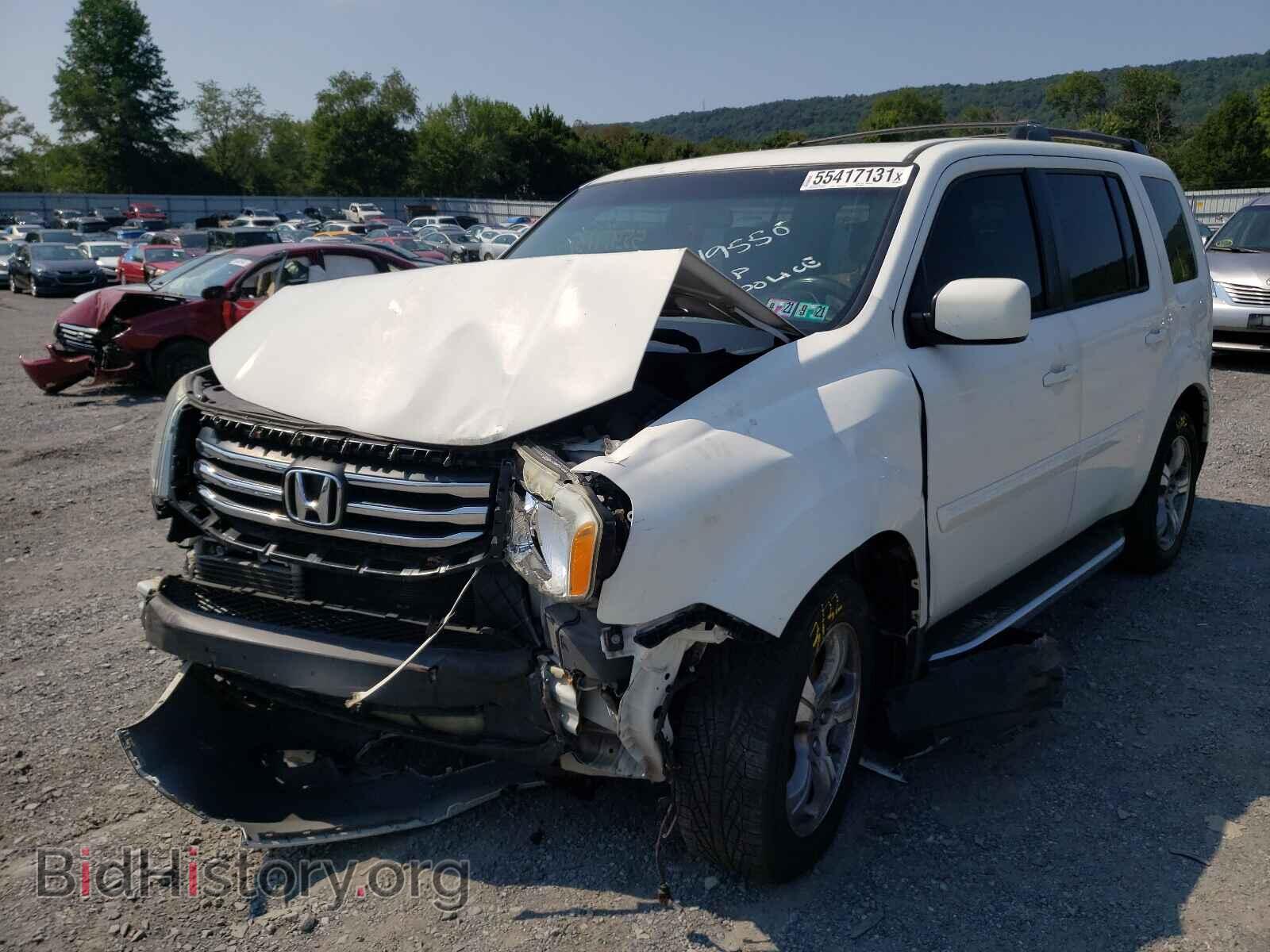 2014 HONDA PILOT - VIN: 5FNYF4H47EB005057 - Фото 2