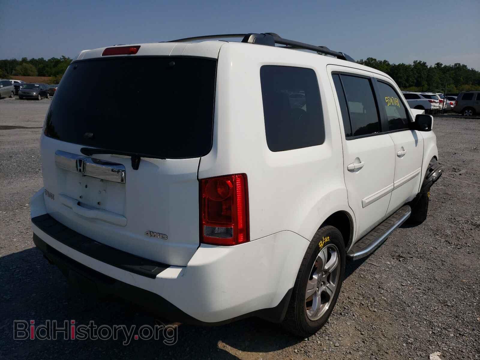 2014 HONDA PILOT - VIN: 5FNYF4H47EB005057 - Фото 4