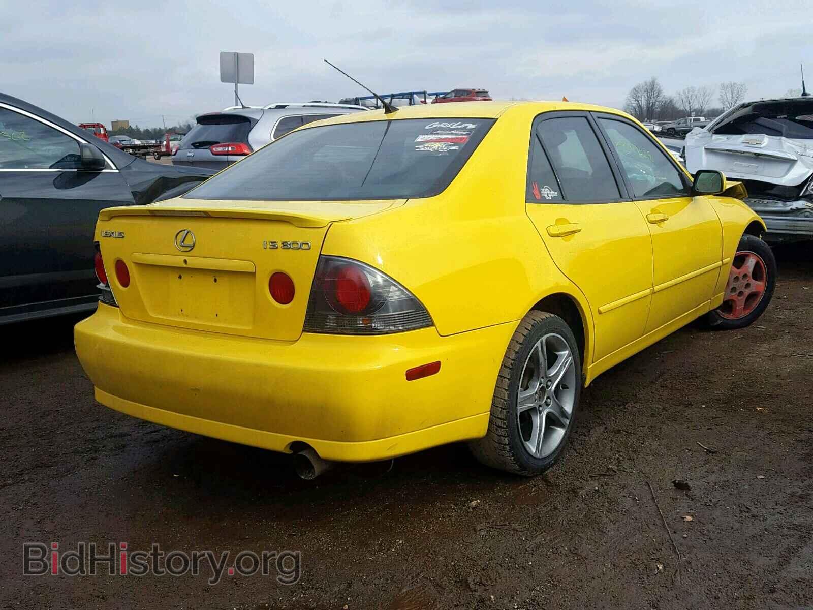 2002 LEXUS IS - VIN: JTHBD192020040460 - Фото 4