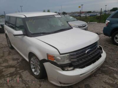 2011 Ford FLEX Flex SEL, белый — VIN 2FMGK5CC3BBD18798, Copart