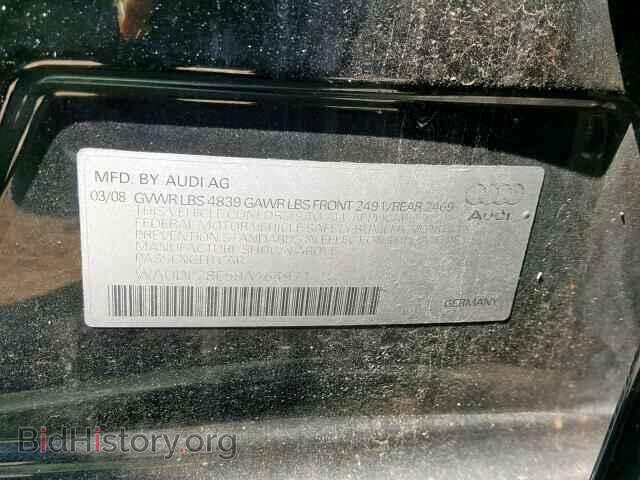 2008 AUDI A4 - VIN: WAUDF78E58A164971 - Фото 10