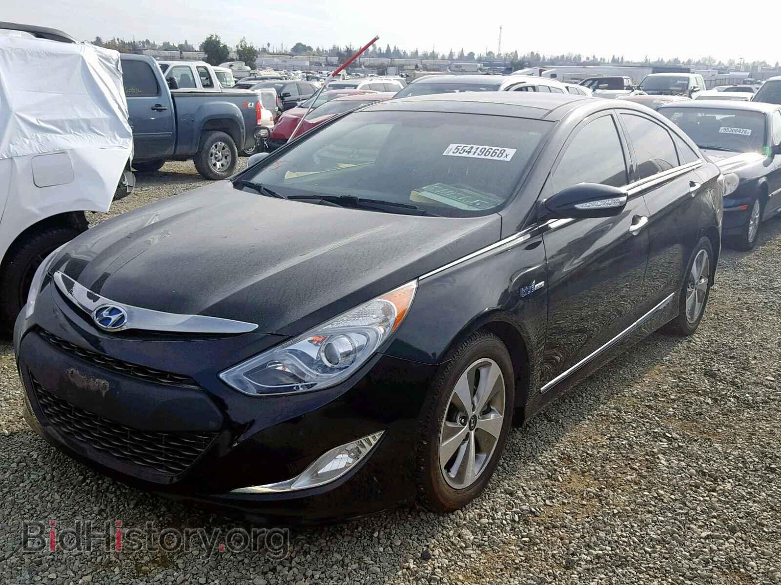 2012 HYUNDAI SONATA - VIN: KMHEC4A41CA058098 - Фото 2