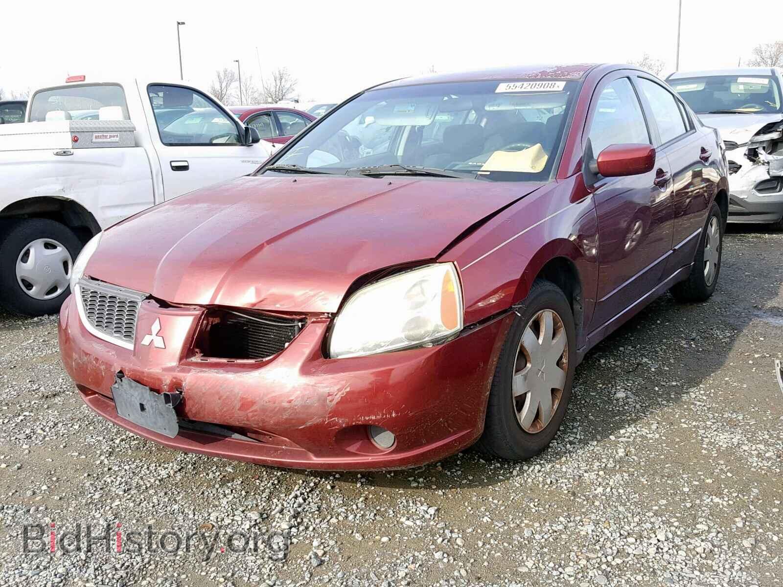 2004 MITSUBISHI GALANT - VIN: 4A3AB36F64E061886 - Фото 2