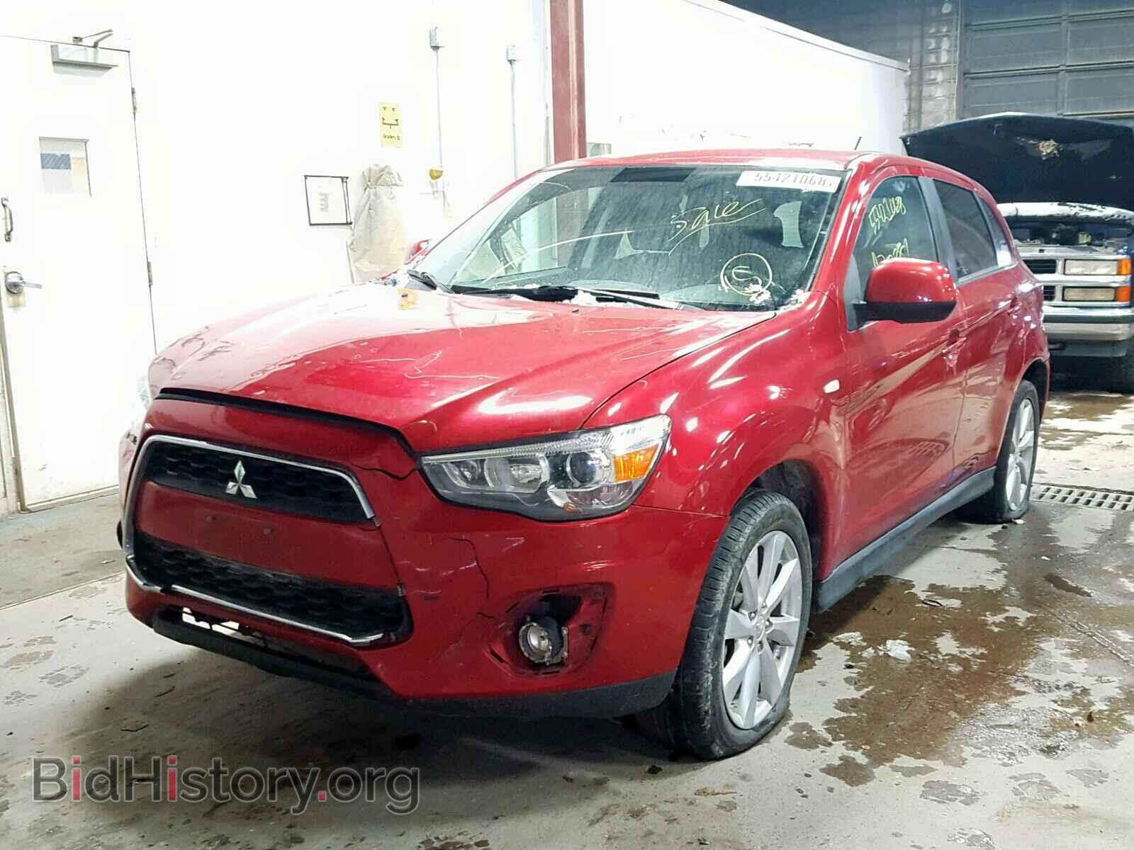 2014 MITSUBISHI OUTLANDER - VIN: 4A4AR4AU0EE022425 - Фото 2