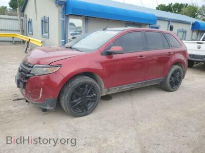 2013 Ford EDGE Limited, red — VIN 2FMDK4KC4DBB05599, Copart