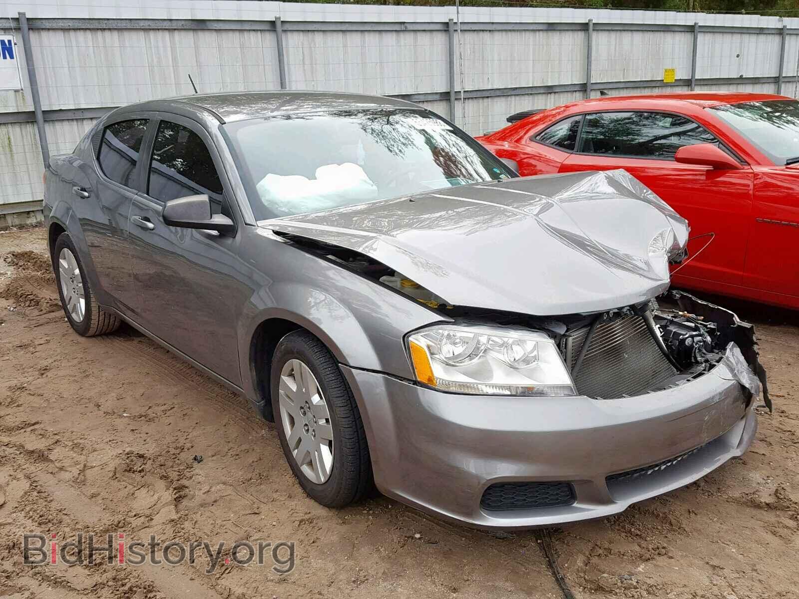 Фотография 1C3CDZAB7DN757254 - DODGE AVENGER 2013