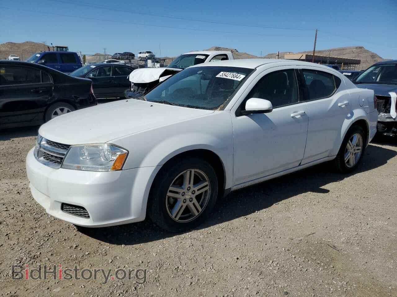 Photo 1C3CDZCB2CN195100 - DODGE AVENGER 2012