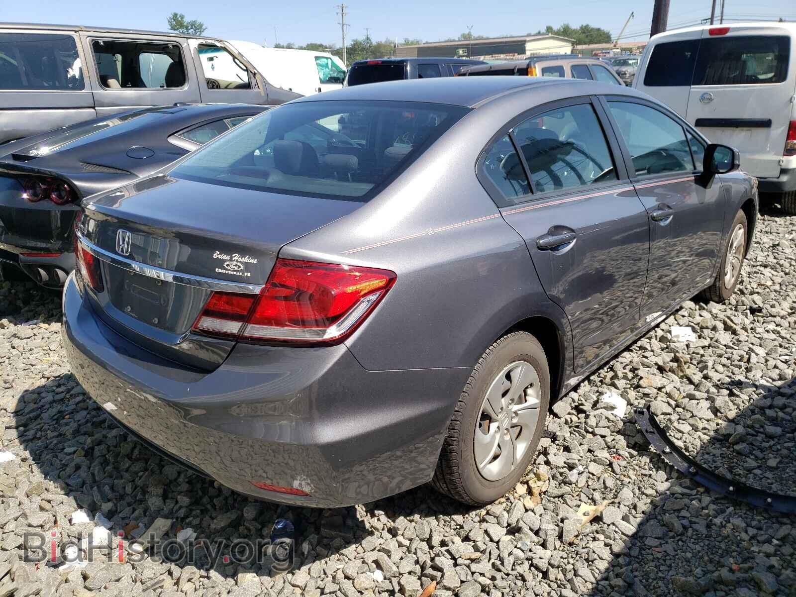 2013 HONDA CIVIC - VIN: 19XFB2F53DE231149 - Фото 4
