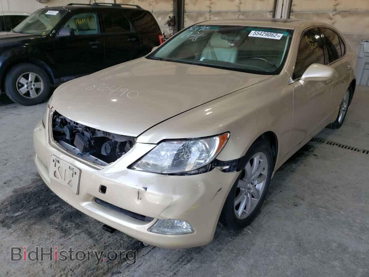 2007 LEXUS LS460 - VIN: JTHBL46F675042512 - Фото 2