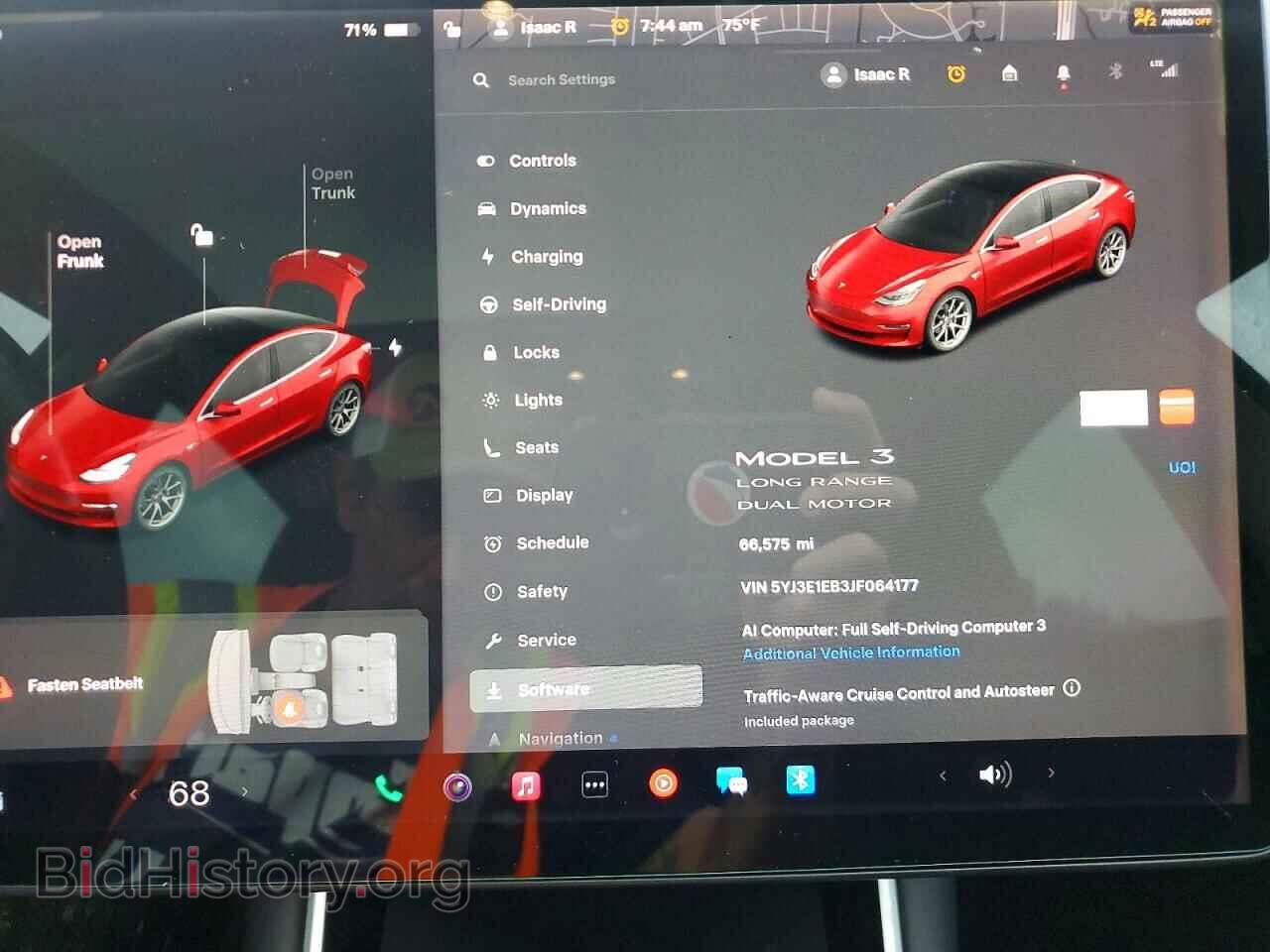 2018 TESLA MODEL 3 - VIN: 5YJ3E1EB3JF064177 - Фото 9