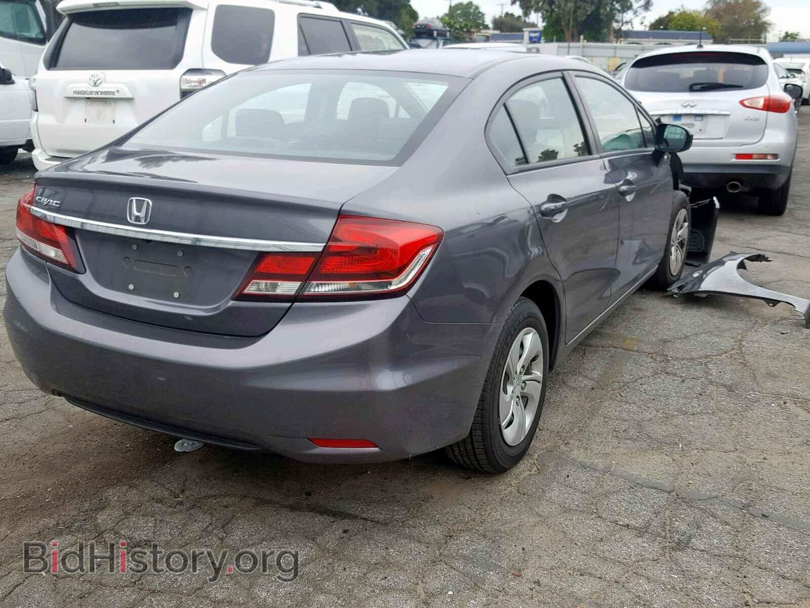2015 HONDA CIVIC LX - VIN: 19XFB2F52FE201322 - Фото 4