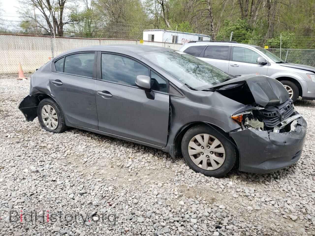 2012 HONDA CIVIC - VIN: 2HGFB2F58CH318923 - Фото 4