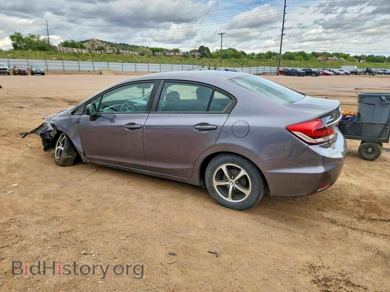2015 HONDA CIVIC - VIN: 19XFB2F73FE011997 - Фото 2