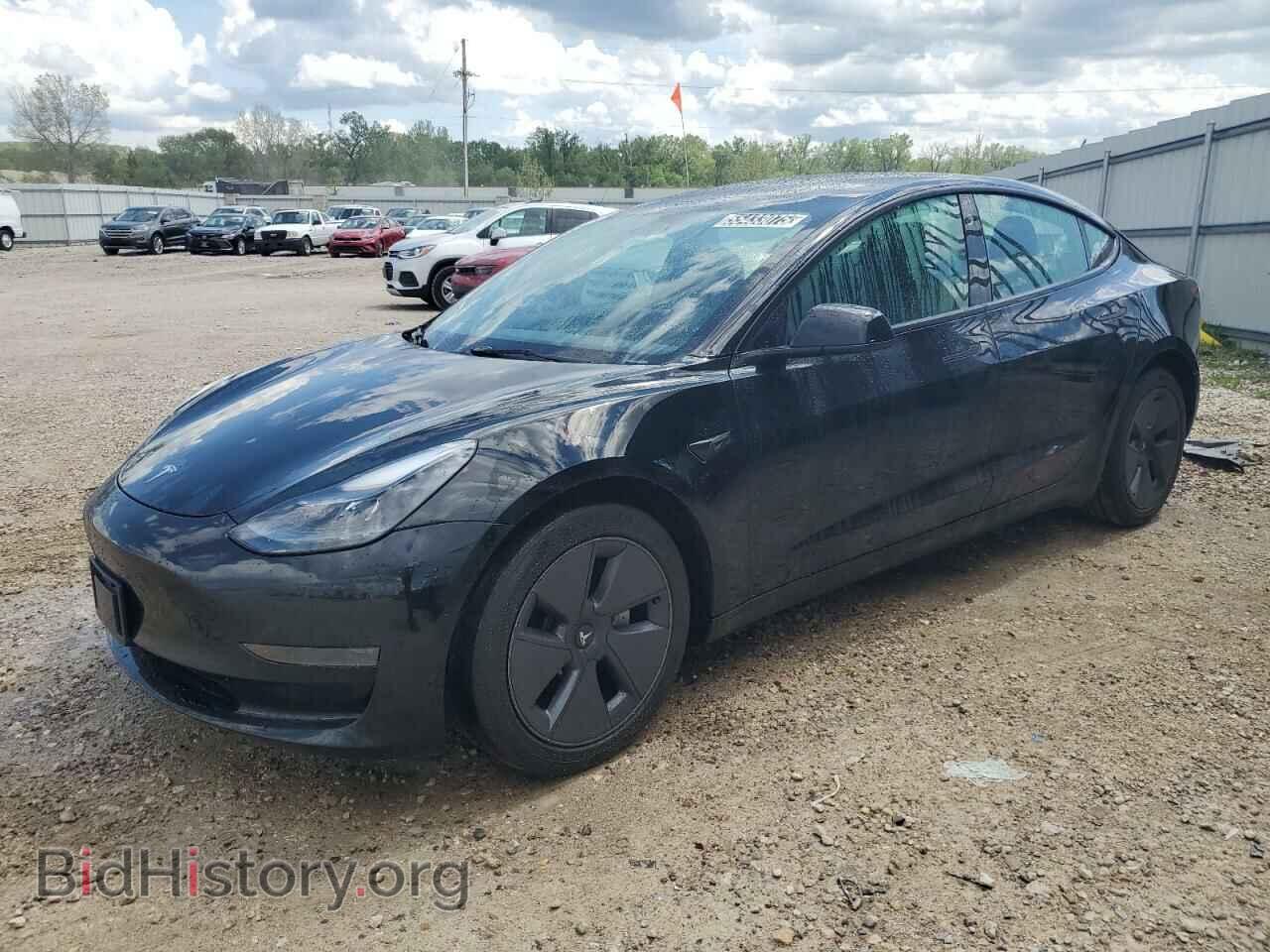 Фотография 5YJ3E1EA2NF370204 - TESLA MODEL 3 2022