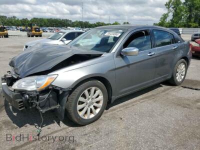 2013 Chrysler 200 Limited, charcoal — VIN 1C3CCBCG7DN650241, Copart