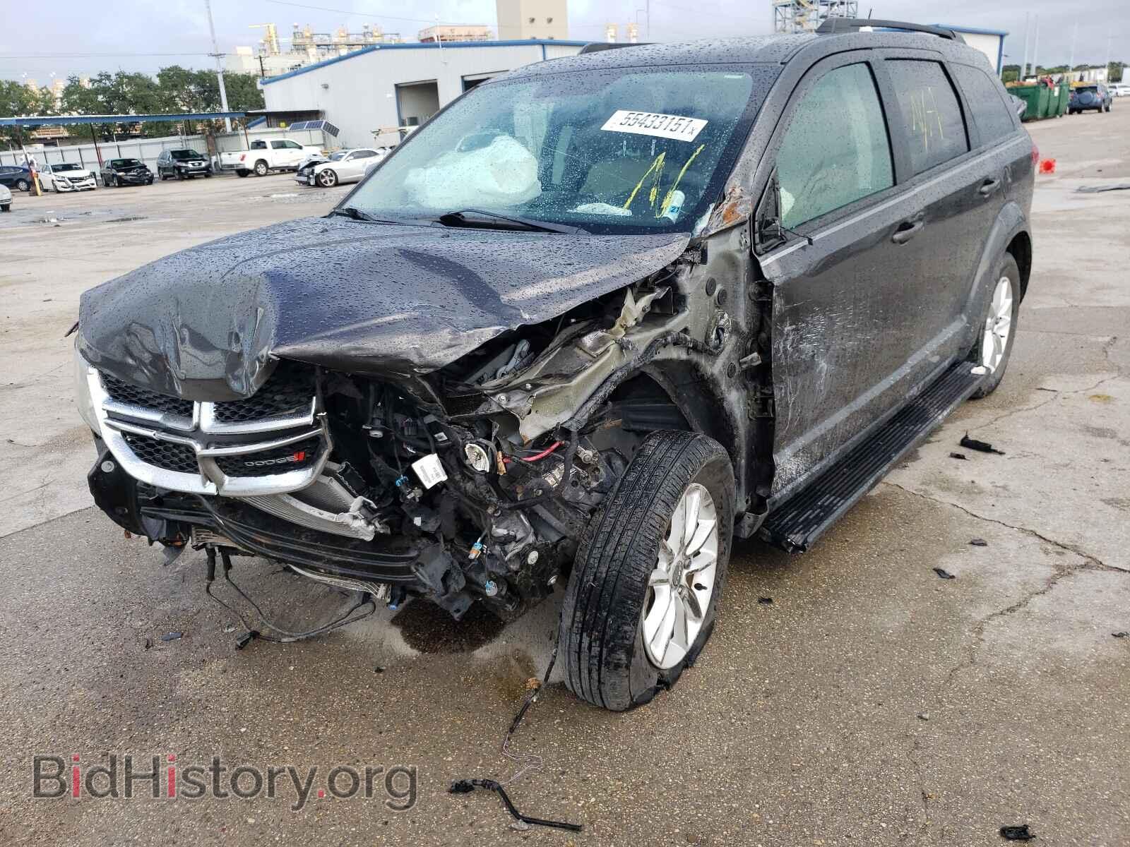 2016 DODGE JOURNEY - VIN: 3C4PDCBB8GT105045 - Фото 2