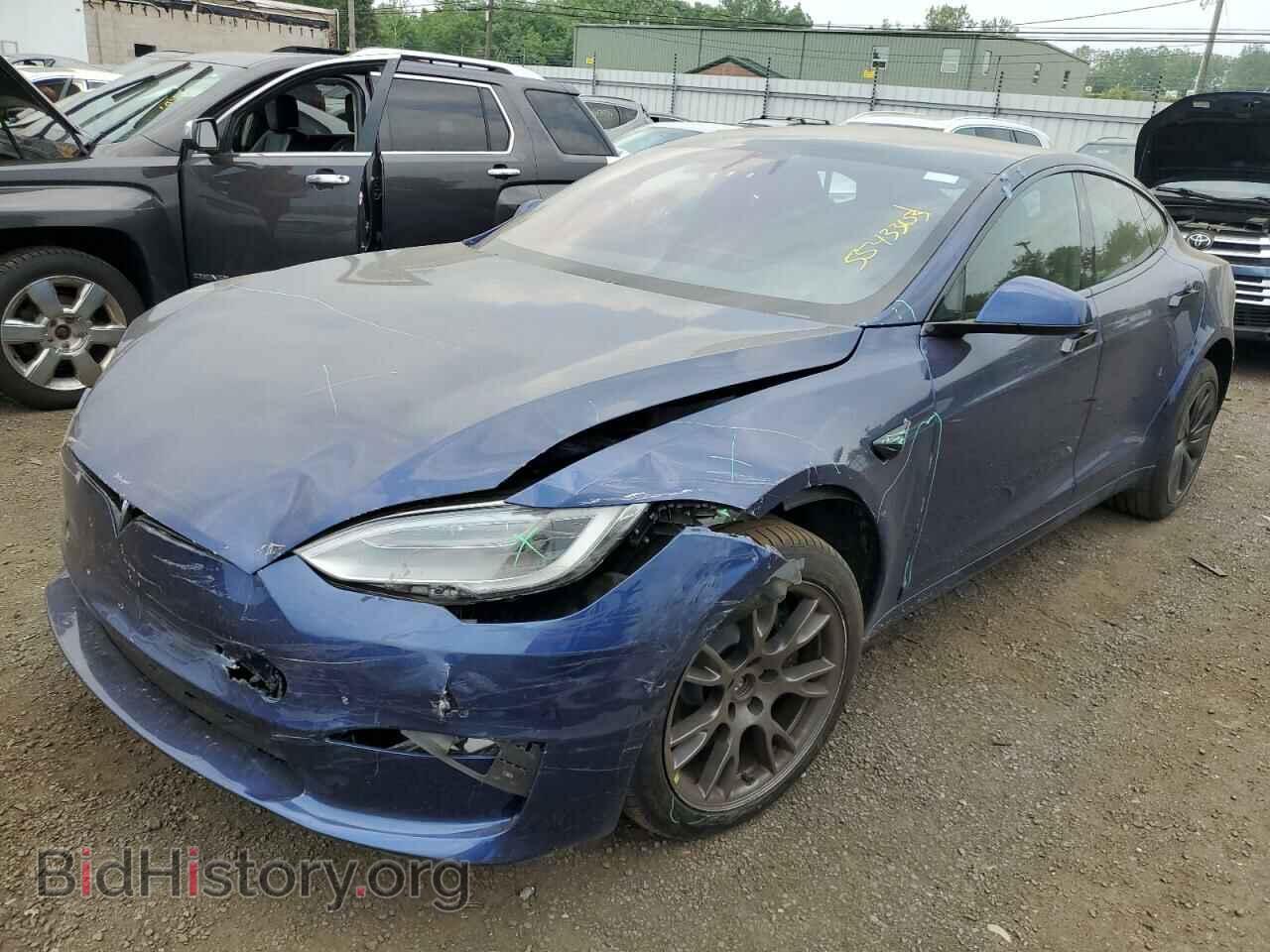 Photo 5YJSA1E5XMF430089 - TESLA MODEL S 2021