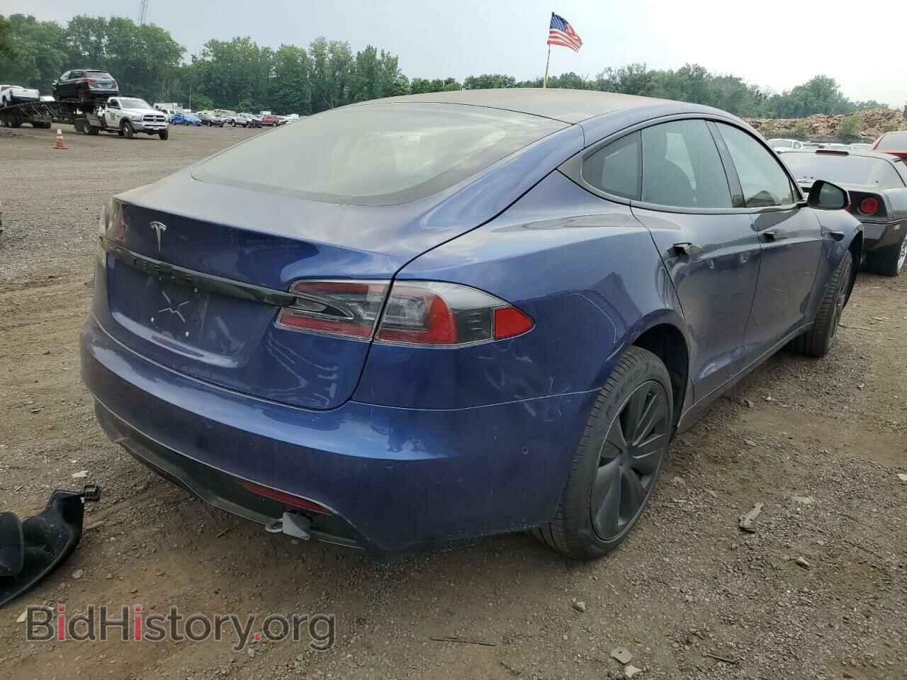 2021 TESLA MODEL S - VIN: 5YJSA1E5XMF430089 - Фото 3