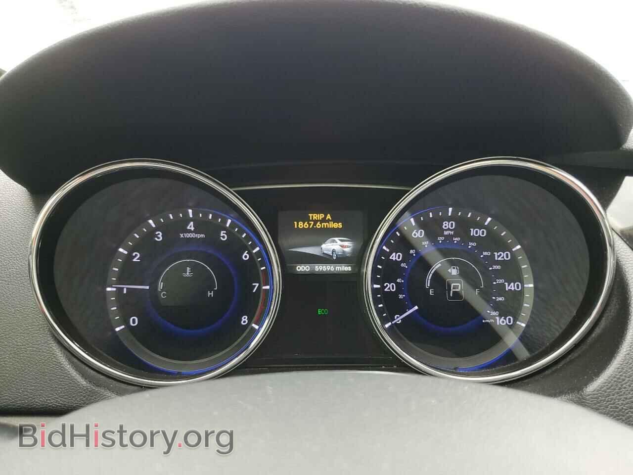 2014 HYUNDAI SONATA - VIN: 5NPEC4AC5EH938387 - Фото 9