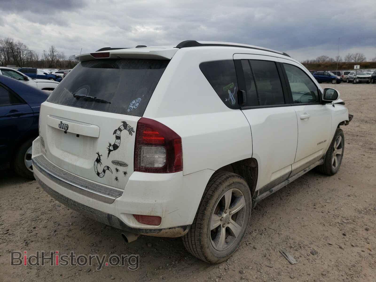 2016 JEEP COMPASS - VIN: 1C4NJCEA2GD800582 - Фото 4