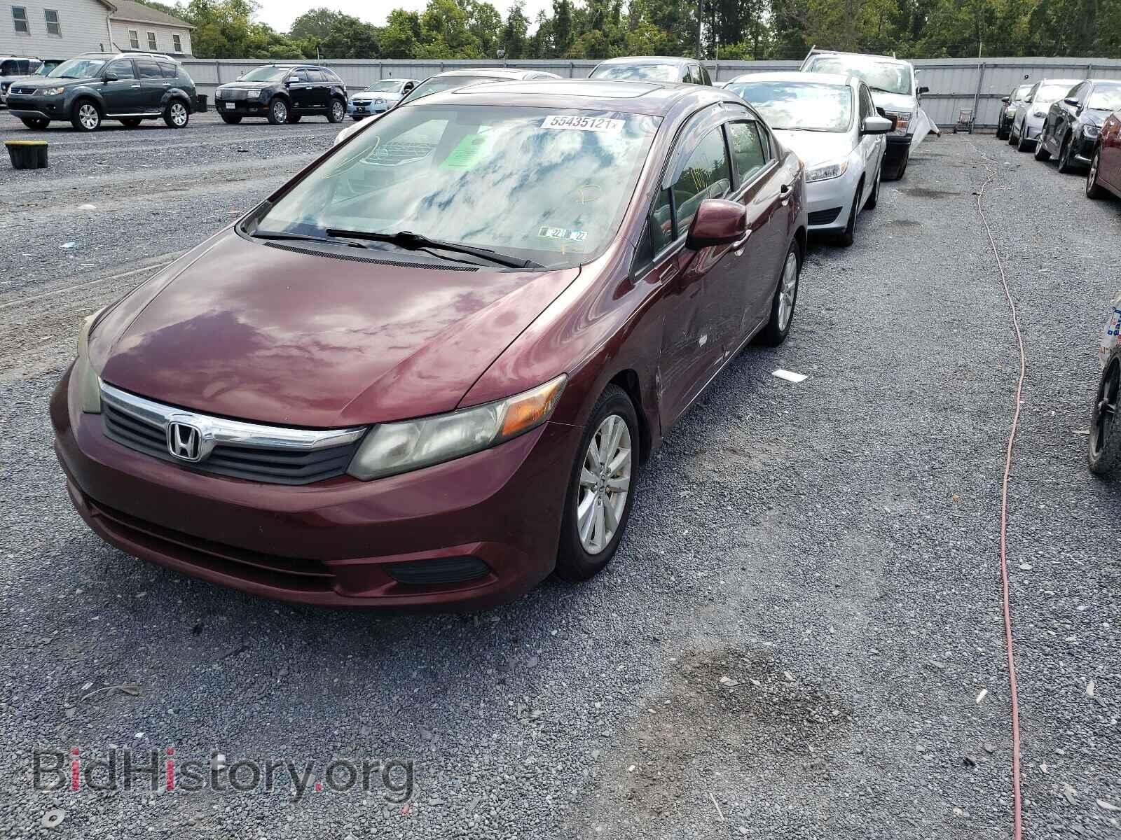 2012 HONDA CIVIC - VIN: 19XFB2F86CE322411 - Фото 2