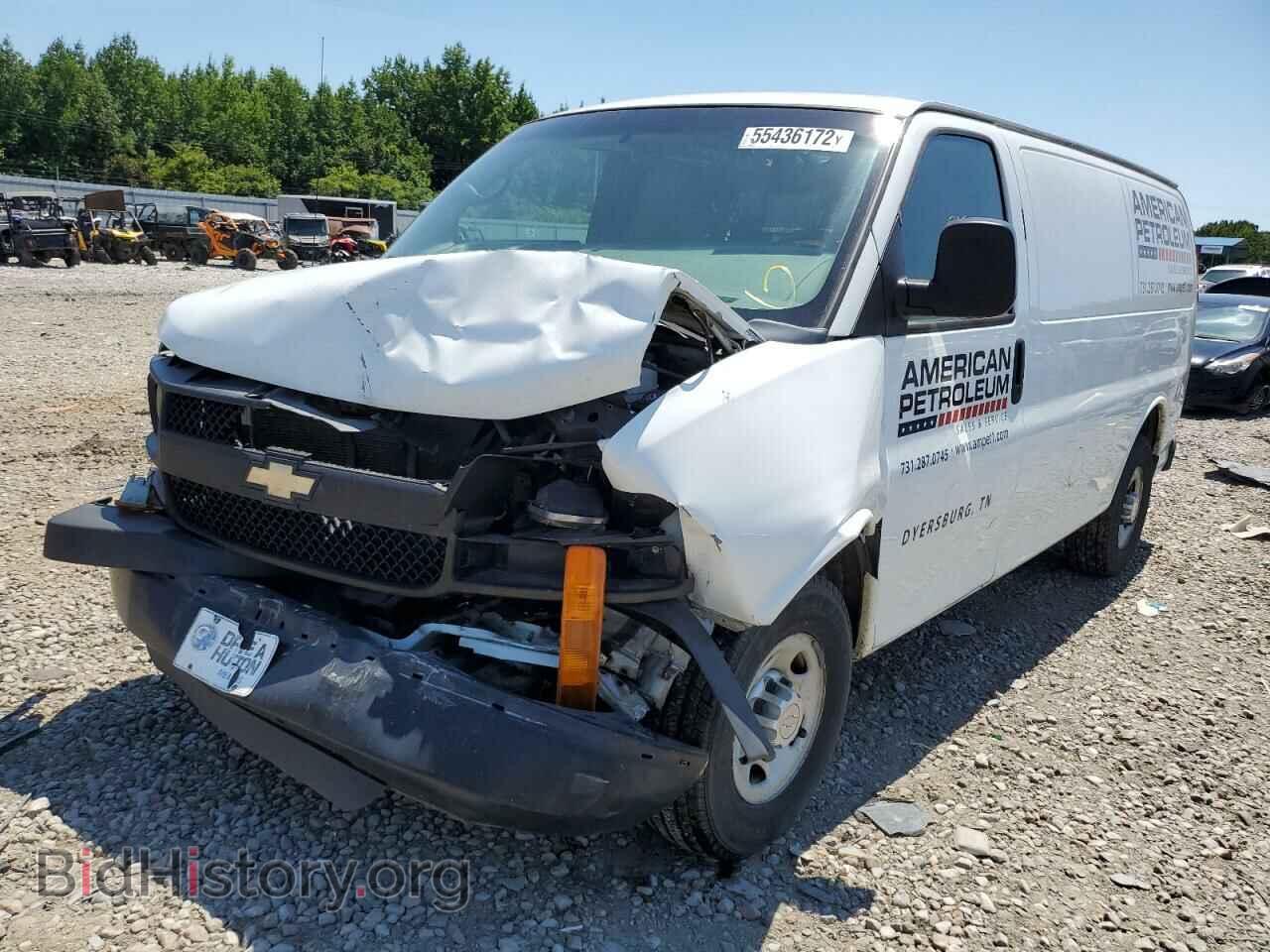 2014 CHEVROLET EXPRESS - VIN: 1GCWGFCA1E1160502 - Фото 2