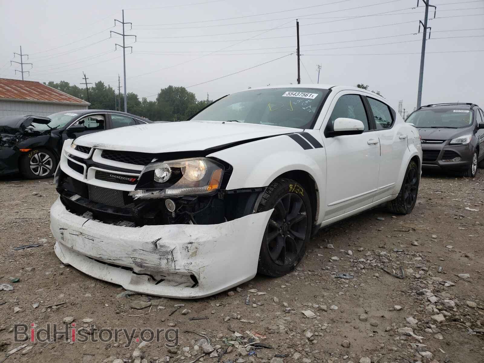 2013 DODGE AVENGER - VIN: 1C3CDZBG4DN636997 - Фото 2