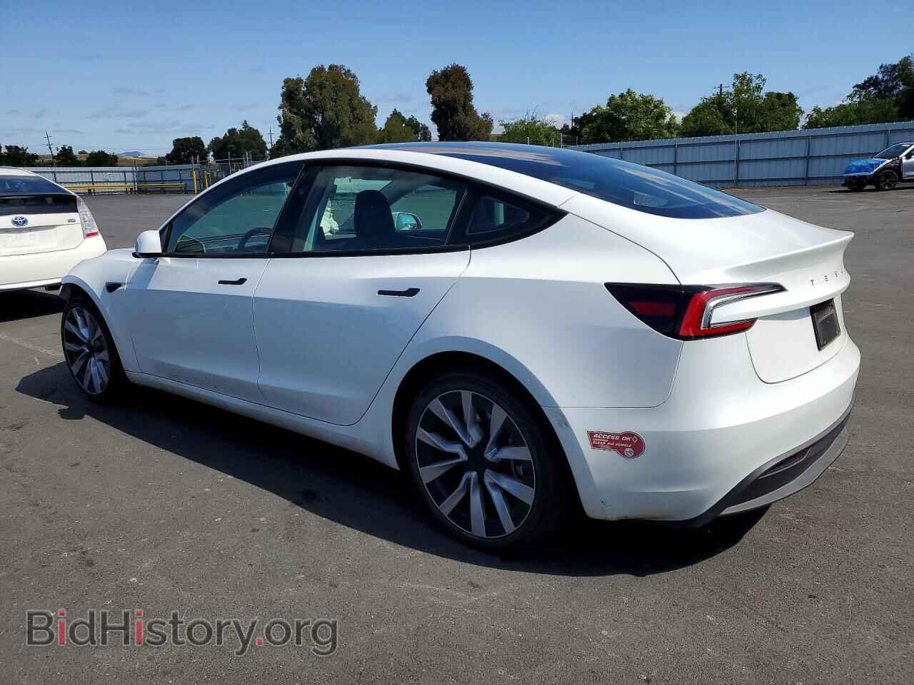 2024 TESLA MODEL 3 - VIN: 5YJ3E1EA7RF730346 - Photo 2