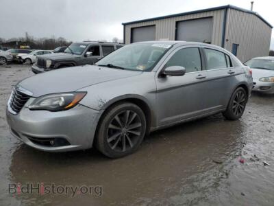 2013 Chrysler 200 Limited, серый — VIN 1C3CCBCG8DN524731, Copart