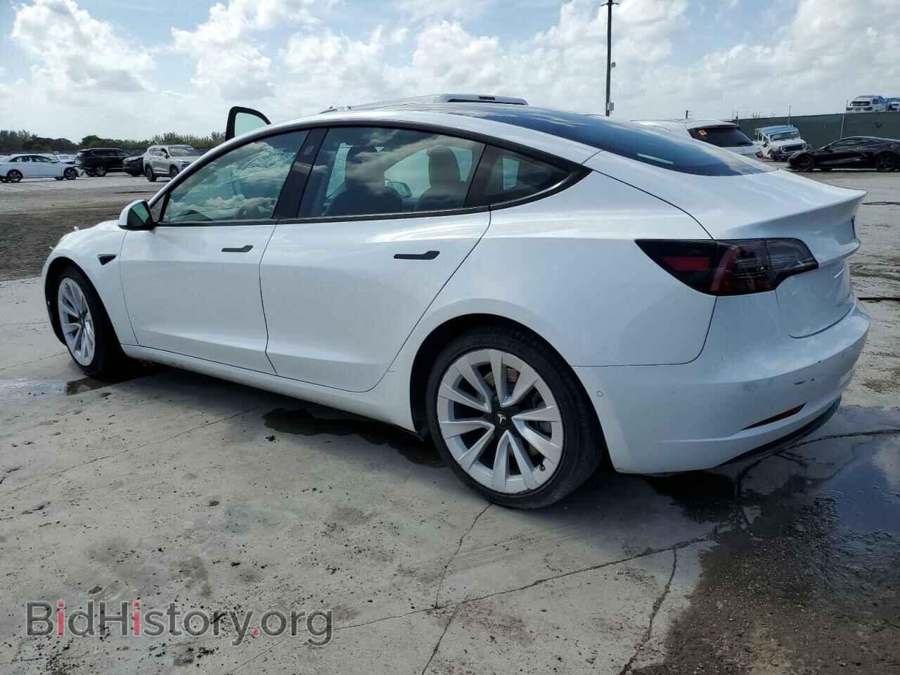2022 TESLA MODEL 3 - VIN: 5YJ3E1EA0NF287788 - Фото 2