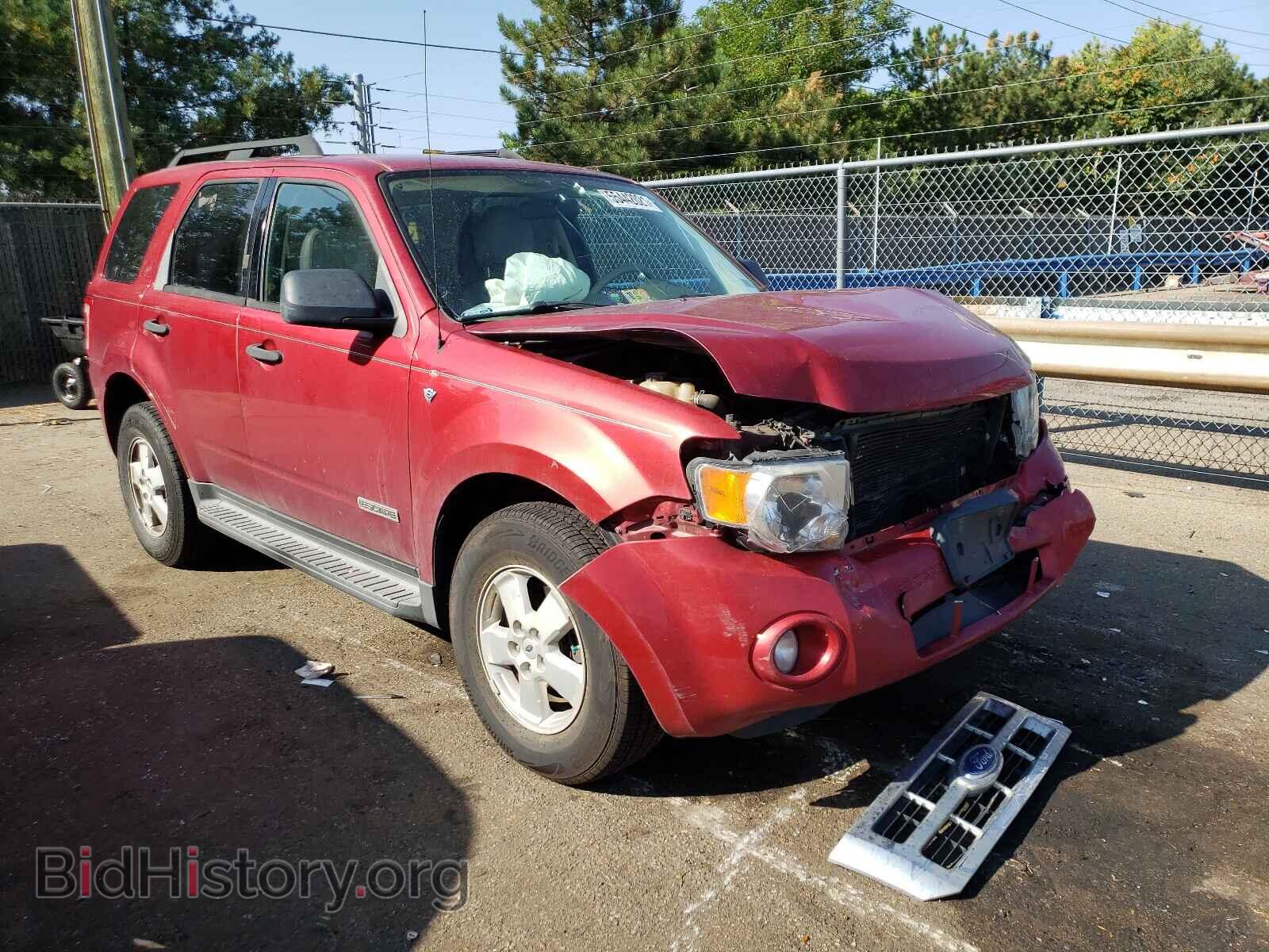 Фотография 1FMCU03188KC06393 - FORD ESCAPE 2008
