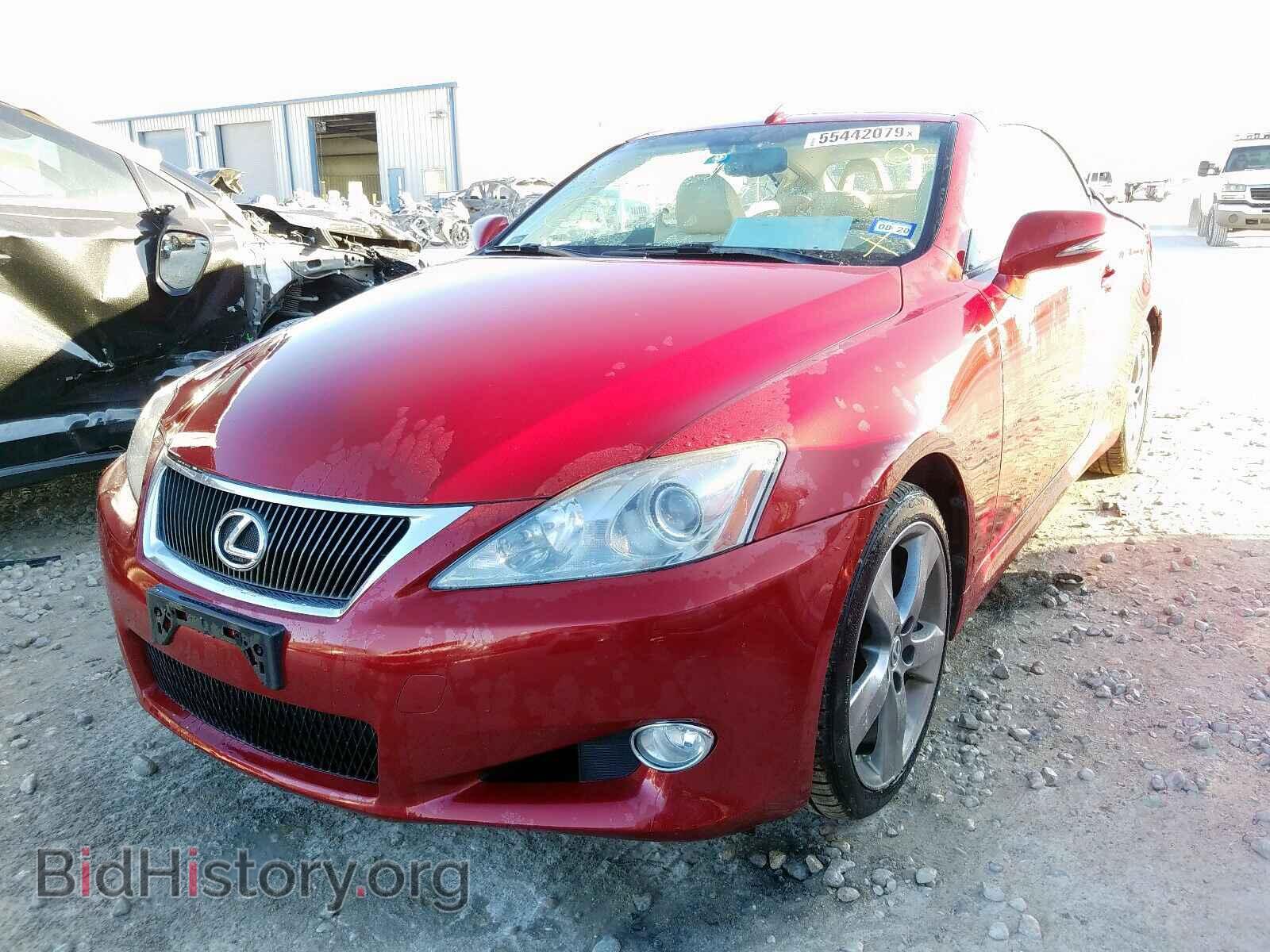 2010 LEXUS IS - VIN: JTHFE2C25A2501460 - Фото 2