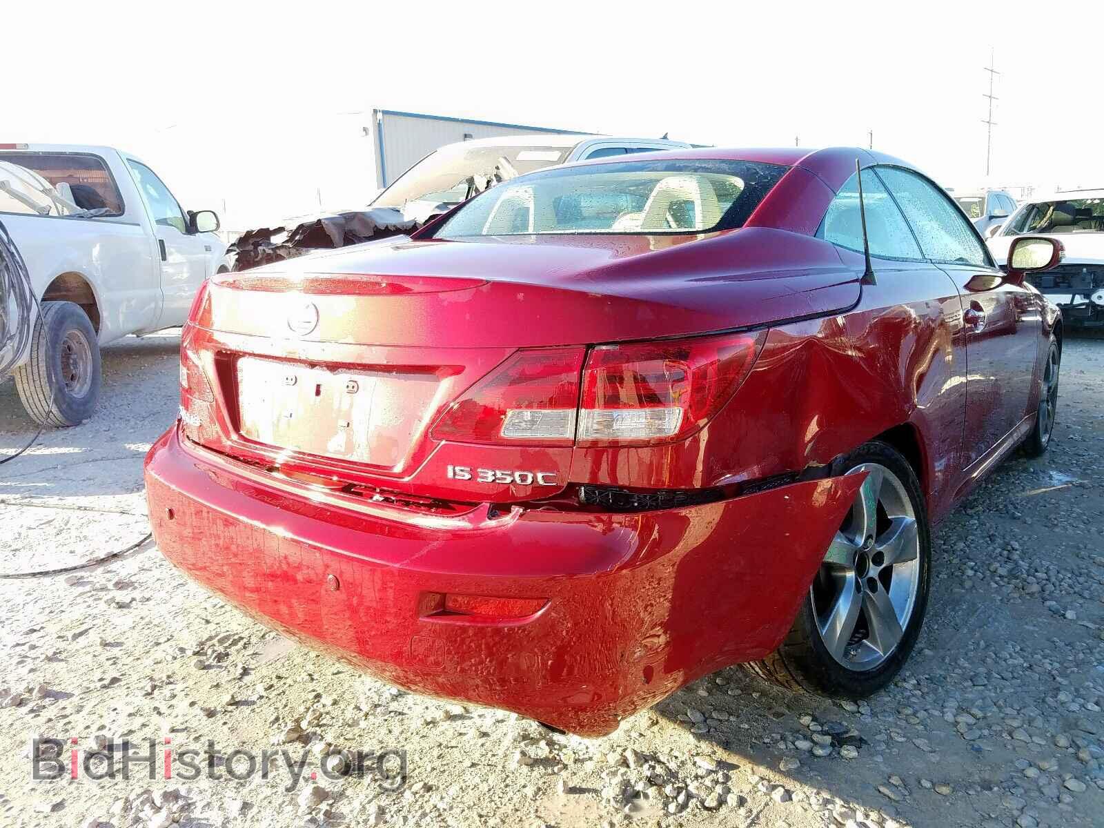 2010 LEXUS IS - VIN: JTHFE2C25A2501460 - Фото 4