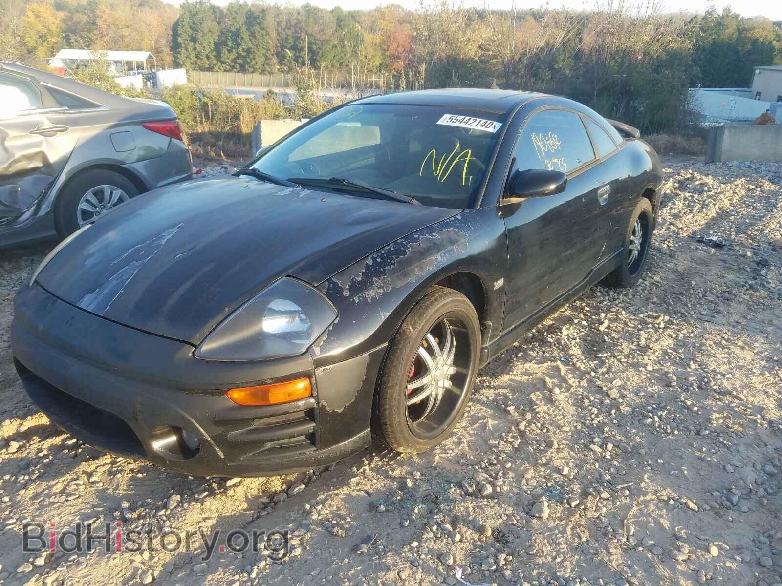 2003 MITSUBISHI ECLIPSE - VIN: 4A3AC74H43E049646 - Фото 2