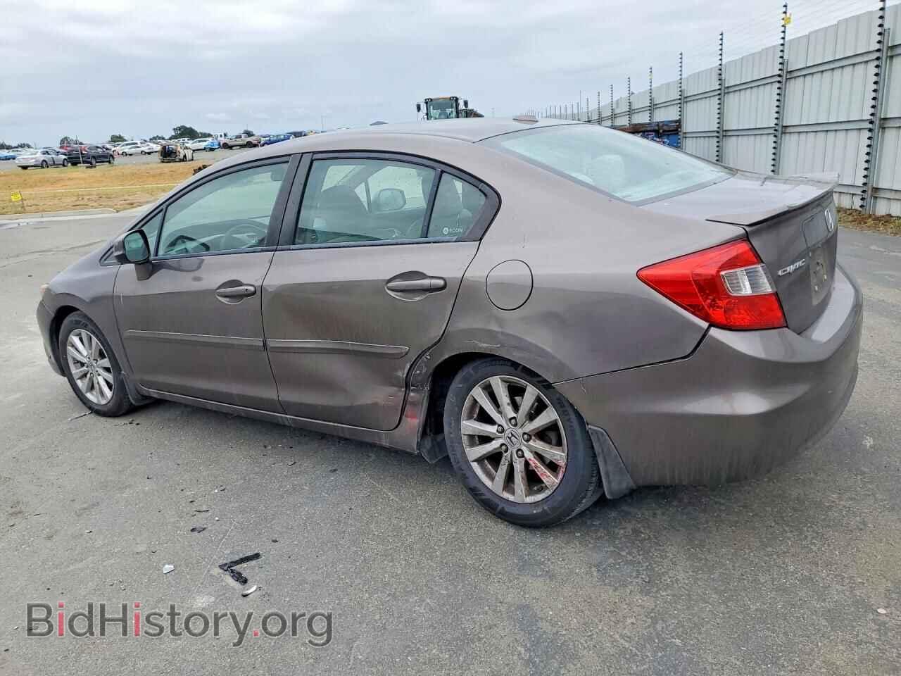 2012 HONDA CIVIC - VIN: 2HGFB2F86CH537180 - Photo 2