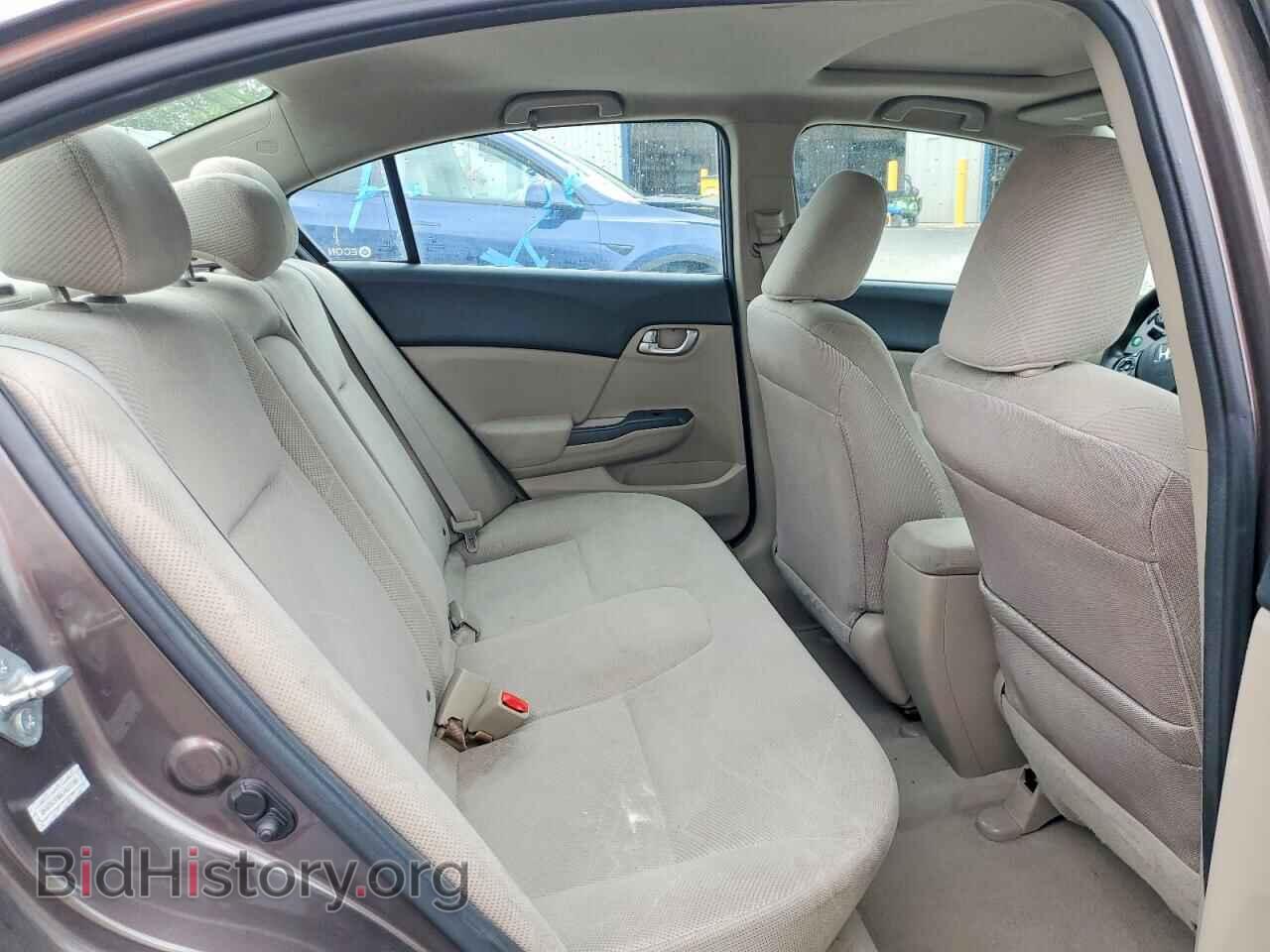 2012 HONDA CIVIC - VIN: 2HGFB2F86CH537180 - Photo 10