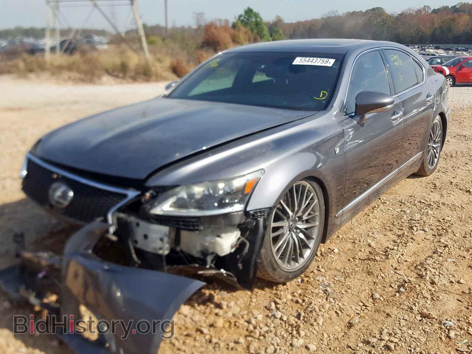 2013 LEXUS LS460 - VIN: JTHBL5EFXD5121300 - Фото 2