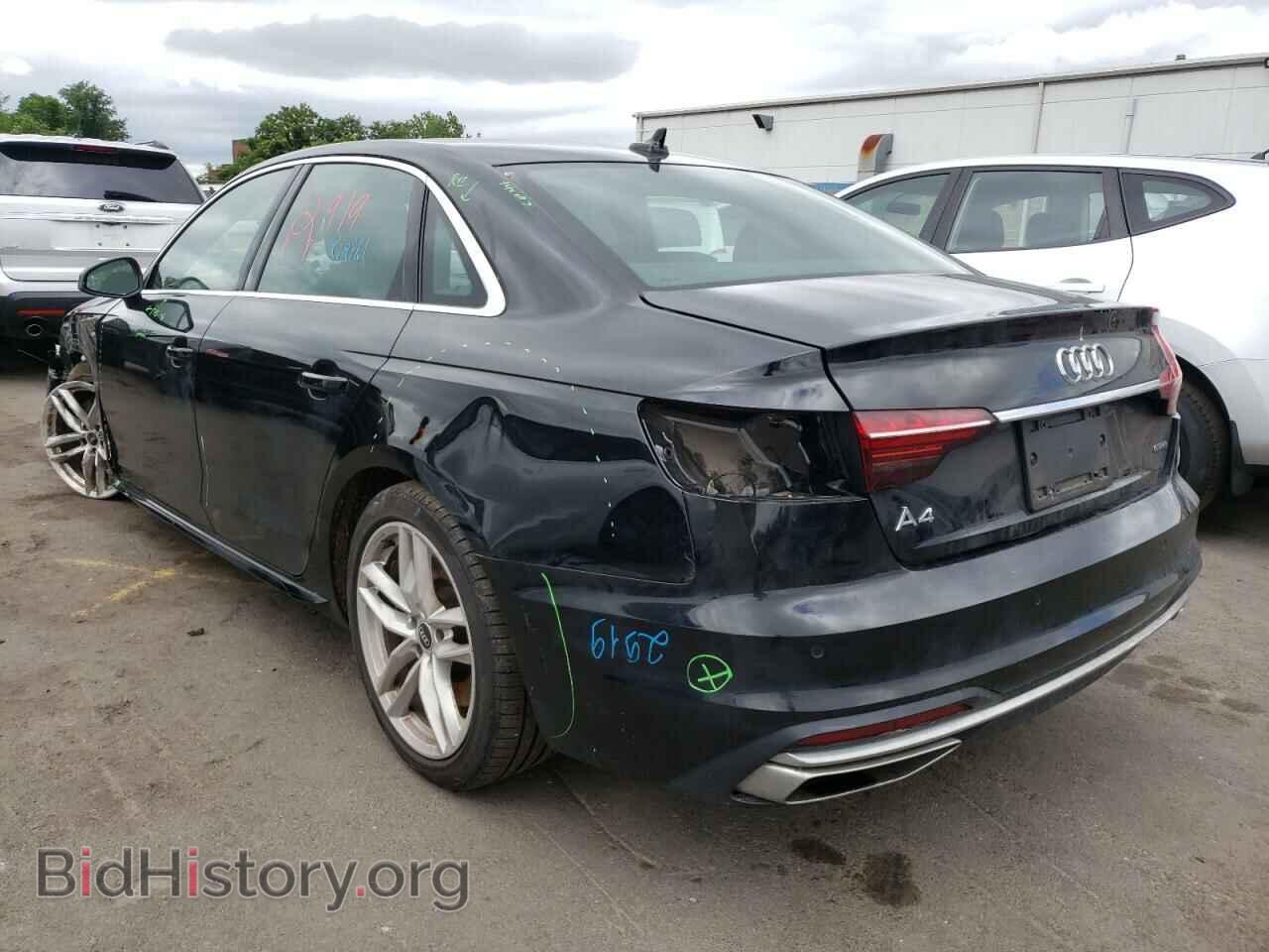 2022 AUDI A4 - VIN: WAUDAAF46NN005399 - Photo 2