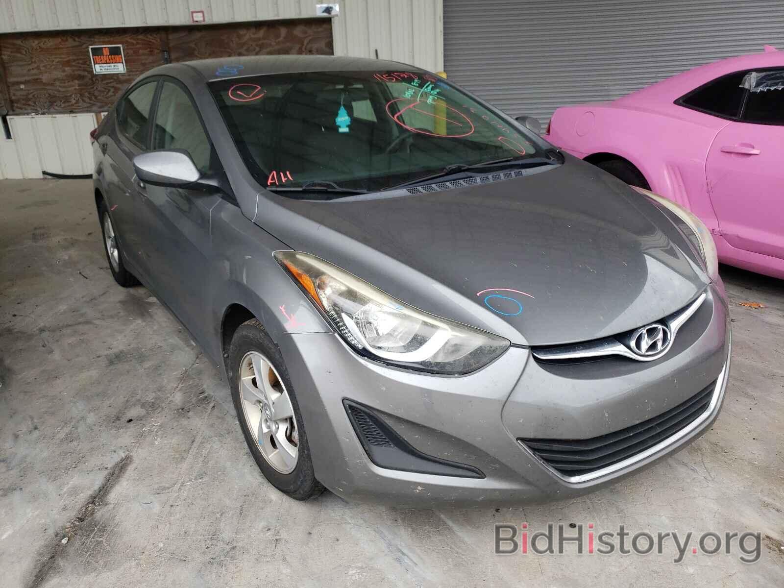 Фотография 5NPDH4AE6EH462553 - HYUNDAI ELANTRA 2014