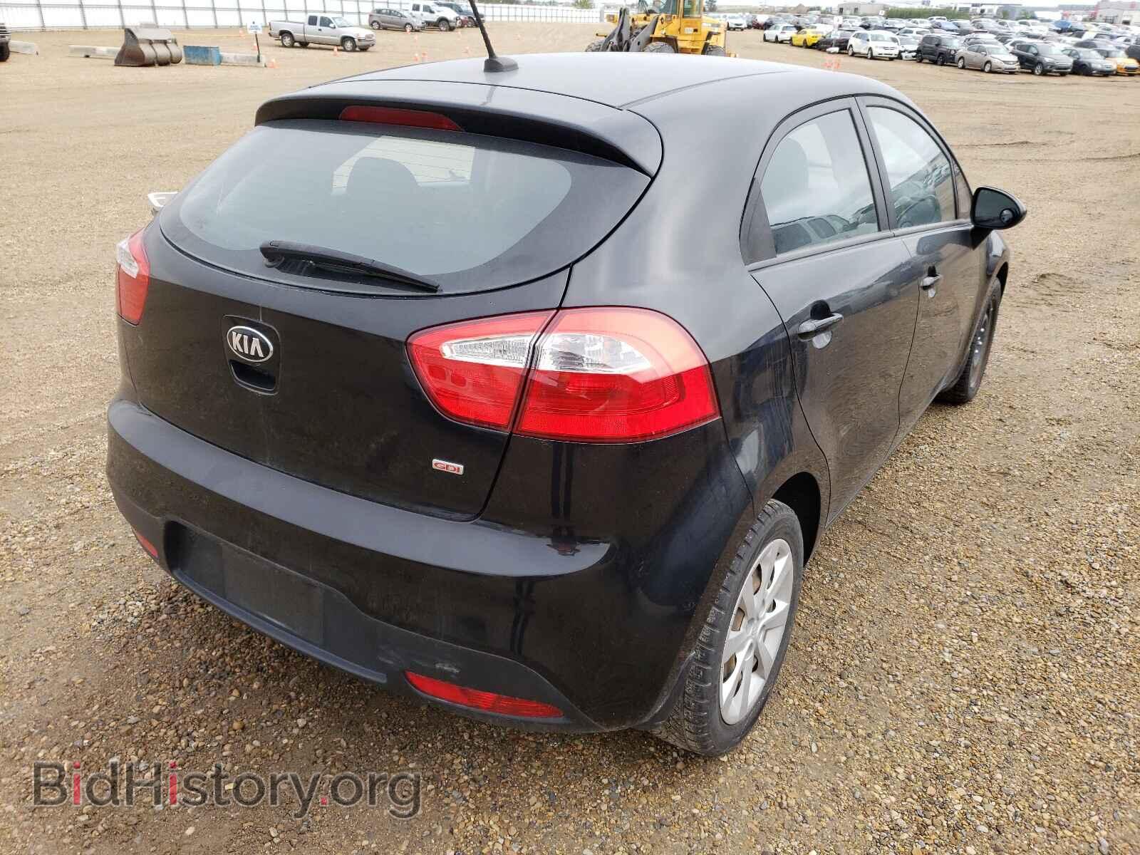 2013 KIA RIO - VIN: KNADM5A33D6890246 - Фото 4