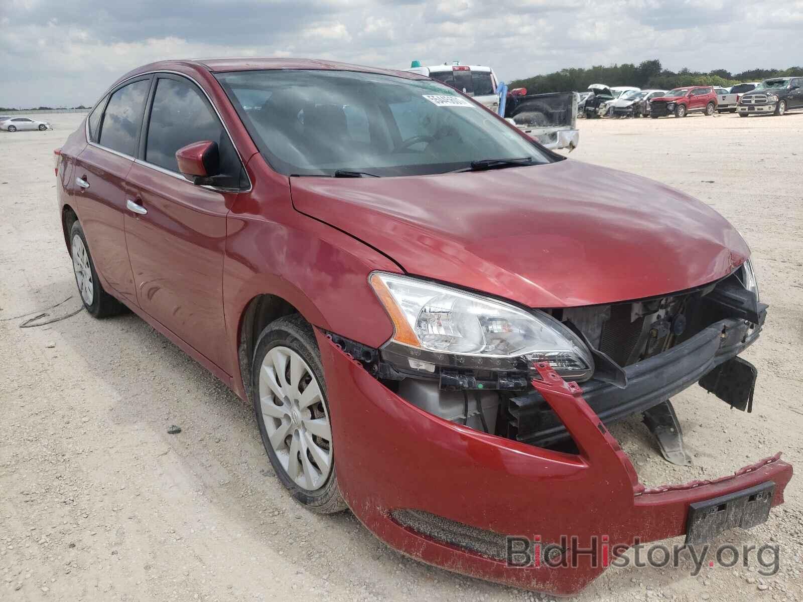 Photo 3N1AB7AP1EY233291 - NISSAN SENTRA 2014