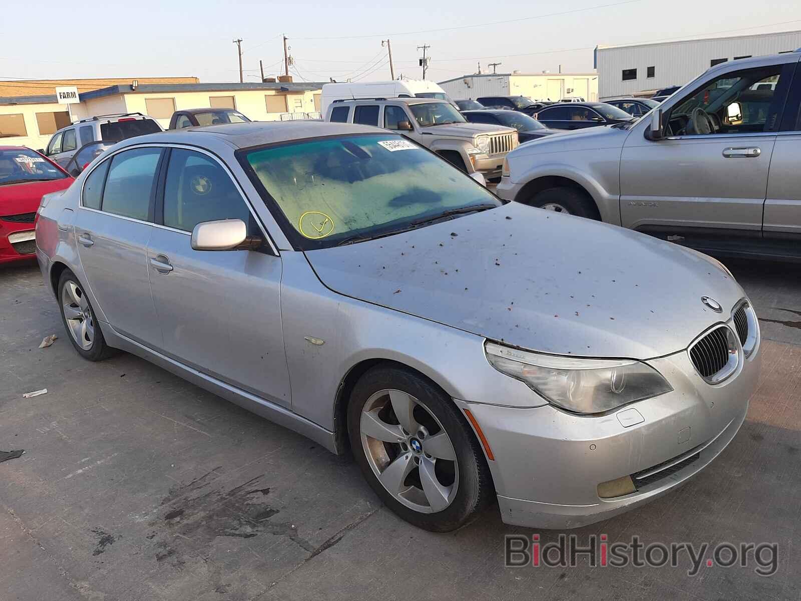 Photo WBANU53538CT09144 - BMW 5 SERIES 2008