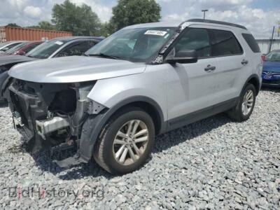 2017 Ford EXPLORER, серебристый — VIN 1FM5K7B88HGD49630, Copart