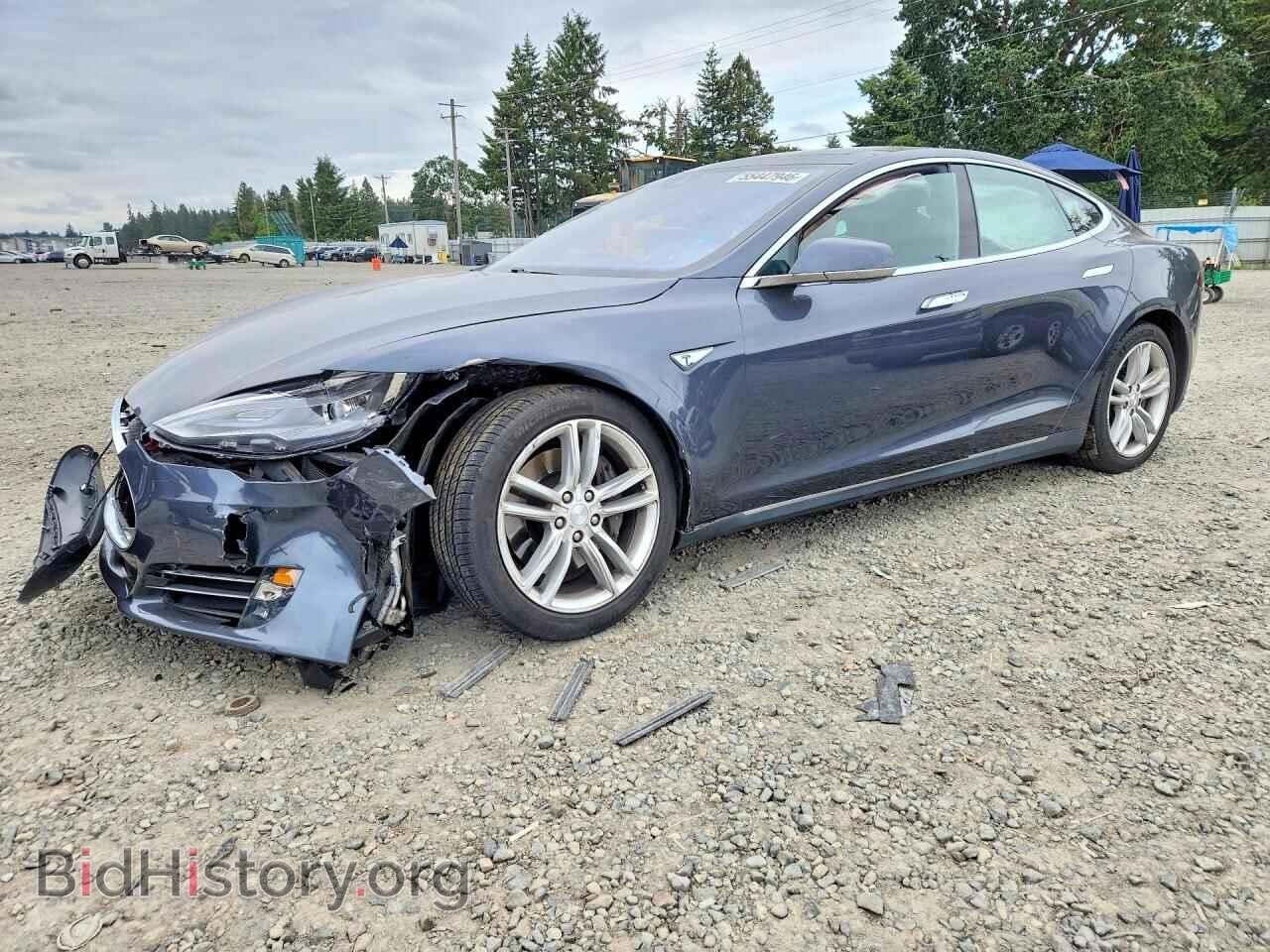 Photo 5YJSA1E27FF104839 - TESLA MODEL S 2015