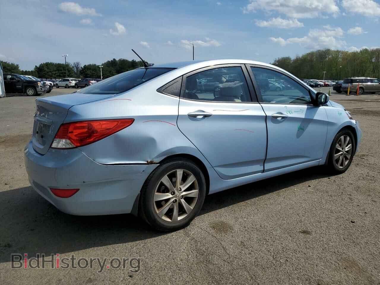 2013 HYUNDAI ACCENT - VIN: KMHCU4AE3DU320264 - Фото 3